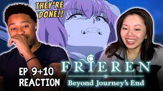 THIS TRIO IS INSANE!! | *Frieren: Beyond Journey's End* Ep 9 & 10 (FIRST REACTION)