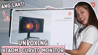 UNBOXING XIAOMI CURVED GAMING MONITOR 30" (Philippines) | Jam Rouello 