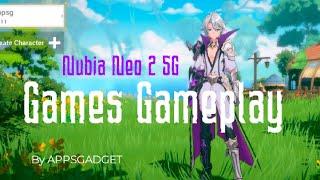Nubia Neo 2 5G Air Trigger Gaming | No Talk | Gameplay | Review 