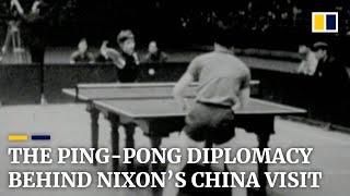 When ping-pong helped put China-US diplomacy on the table before Nixon’s visit 50 years ago