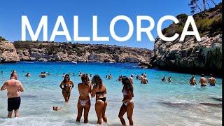 CALÓ des MORÓ  MALLORCA  BEST ISLAND in Spain 2024 4K