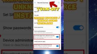 Gcash Error Unknown Resource / unknown app source - how to turn-off (Android) #shorts #gcashhack