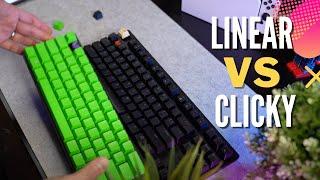  Razer Showdown: Linear vs. Clicky! Optical Switches Mechanical Keyboard Battle!