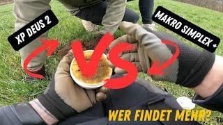 Nokta Makro Simplex vs. XP Deus 2 ! Sondeln mit weiblicher Unterstützung