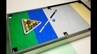 Custom WORKING Lego POOL TABLE!!!! (Marbles)