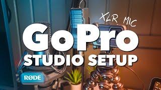 GoPro Studio Setup & Settings with a Studio XLR Microphone!