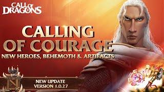 Calling of Courage - Update Preview 1.0.27 | Call of Dragons