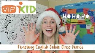 Teaching English Online Class Demos