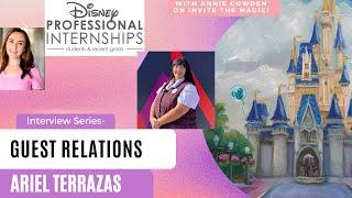 Disney Professional Internship Interview: Ariel Terrazas- Guest Relations!