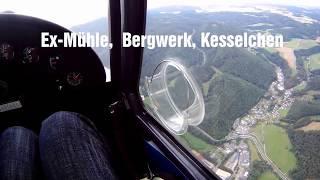 Flug über die Nordschleife mit einem Ultraleichtflugzeug