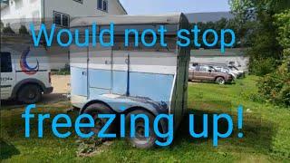 Homemade Freezer Trailer! Service Call and Repair