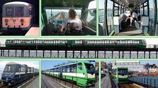 New And Old Southend Pier Railway Trains