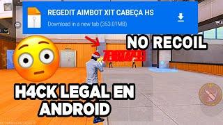 NUEVO ARCHIVO METADATA  NO RECOIL 999%NUEVA ACTUALIZACIÓN 2024 REGEDIT FREE FIRE MOBILE ANTIBAN