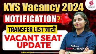 KVS Notification 2024 | KVS Vacancy 2024 | KVS New Vacancy | Ritika Ma'am