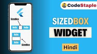 SizedBox Widget in Flutter | Flutter Tutorials |  #11