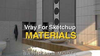 Create materials in vray for sketchup + Substance