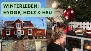 Unser Hof in Schweden - Winterleben, Weihnachtszeit und Hof-Routinen mit den Tieren