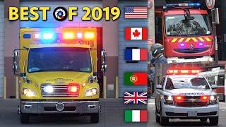 International Emergency Responses  BEST OF 2019 ⎪Police Cars, Fire Engines & Ambulances