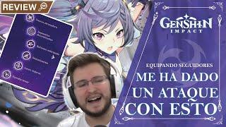 ME HA DADO UN INFARTO CON ESTA CUENTA! EQUIPANDO SEGUIDORES | Genshin Impact