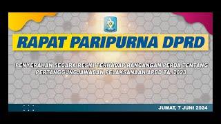 (LIVE)RAPAT PARIPURNA DPRD KAB.SOPPENG, JUMAT 7 JUNI 2024