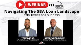 Webinar  Navigating the SBA Loan Landscape