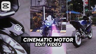 Tutorial Edit Video Cinematic Motor Di Capcut || Efek Laser Trend