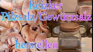 Reizker Gewürzsalz Pilzpulver