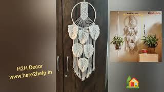 Dreamcatcher Macrame -PC-1000801 - H2H Decor (Here2Help)