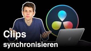 Audio und Video synchronisieren - DaVinci Resolve