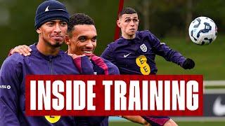 Foden Goal Machine, Jude’s No-Look Pass & Saka, Rice v Gordon, Gomes Sharpshooting | Inside Training