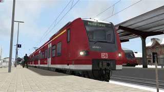 |Train Simulator 2019| 425 002 Anfahrt aus Burgen