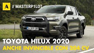 Toyota HILUX pickup 2020 | 204 CV per il nuovo motore 2.8l. Anche INVINCIBLE