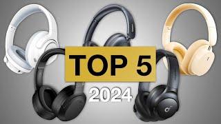 TOP 5 BEST BUDGET OVER-EAR BLUETOOTH HEADPHONES 2024