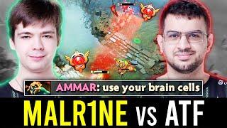 MALR1NE vs ATF MID! - GRANDMASTER LINA vs GRANDMASTER HUSKAR!