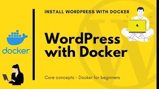 How to install WordPress with Docker | docker wordpress mysql phpmyadmin | docker wordpress tutorial