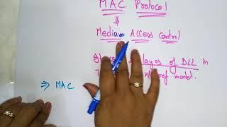 mac protocol in ad hoc network | adhoc Networks | Lec - 5  |  bhanupriya