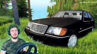 НАШЕЛ СТАРЫЙ БАНДИТСКИЙ МЕРСЕДЕС W140 - SPINTIRES + РУЛЬ