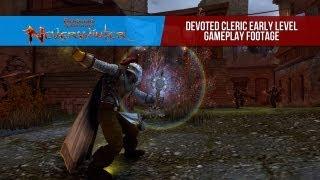 Neverwinter - Devoted Cleric Early Level Gameplay Footage