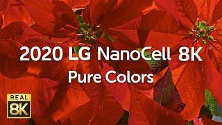2020 LG NanoCell 8K l  Pure Colors 8K HDR 60fps