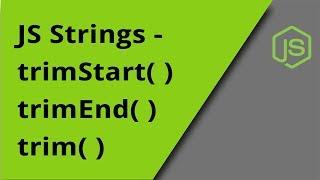 JS String trimming methods