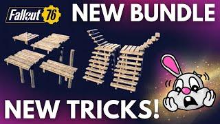 NEW catwalk posts are AWESOME! | Fort Fortress Bundle REVIEW & camp building TRICKS Fallout 76