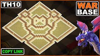 NEW BEST! COC TH10 War Base Copy Link | Anti 3 star Town Hall 10 base 2024 - Clash of Clans