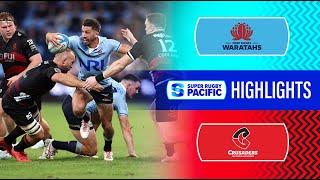 HIGHLIGHTS | WARATAHS v CRUSADERS | Super Rugby Pacific 2024 | Round 8