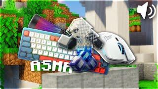 (480 FPS) Keyboard & Mouse ASMR - Red Switches // Hive Skywars