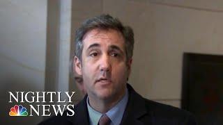 Cohen Doc. Allegedly Supporting His Claim Trump Team Altered His 2017 Testimony | NBC Nightly News