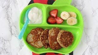 3 Ingredient Pancakes for Baby Led Weaning and Toddlers | Kids Food