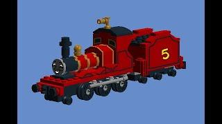 How To Build A Mini Lego James The Red Engine (2-6-0)