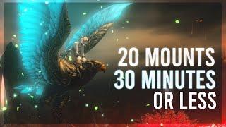 Mounts that take 30 Minutes or Less! | FFXIV | Sprout Friendly