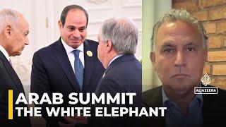 At the Arab League summit, the ‘elephant in the room’ is a ‘White Elephant’: Marwan Bishara