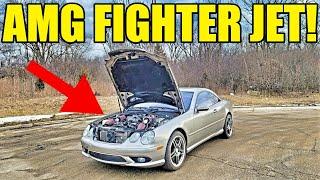 I Made My Twin-Turbo V12 Mercedes Sound Like A FIGHTER JET With A Prototype Intake! CL65 AMG!